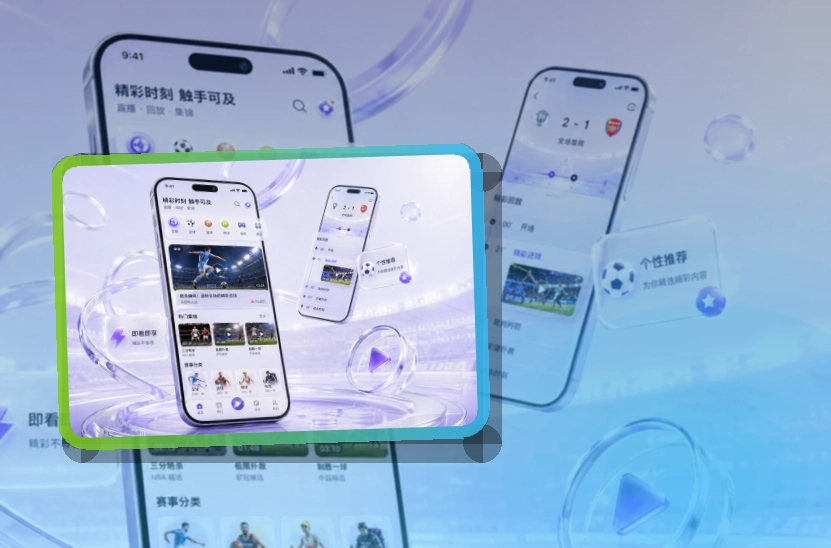 华体会 App亮点面板 页面展示